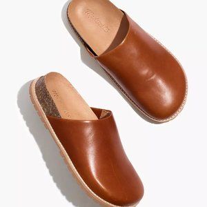The Layne Clog Mule in Leather